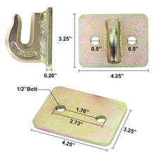 Robbor Bolt-on Grab Hook 3/8 in.