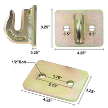 Robbor Bolt-on Grab Hook 5/16 in.