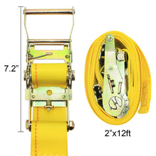Robbor E-Track Ratchet Straps 2 in. 12 ft.
