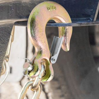 Robbor 5/16 inch Clevis Hook with Safety Latch