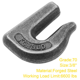 Robbor 3/8" Weld-on Grab Hook