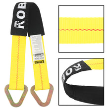 Robbor Axle Strap with D-Rings and Protective Sleeve 3,333 lb.Working Load-4PK