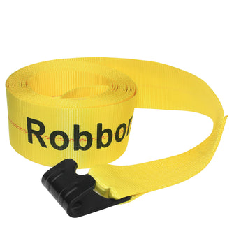 Robbor Winch Strap w/Flat Hook 4" x 30' (Box of 10)